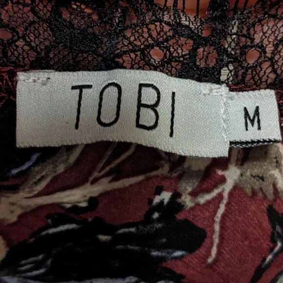 Tobi | Floral and lace slip dress - Picture 3 of 8